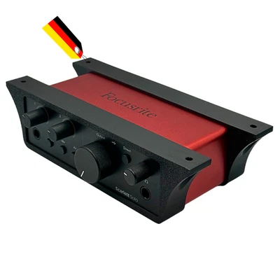 MECHONIX Focusrite Scarlett Solo 4. Gen – Tischhalterung Untertisch-Halterung Befestigung