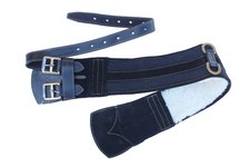 Horse Australian Outrider Fleece Suede Leather Saddle Girth 110G330