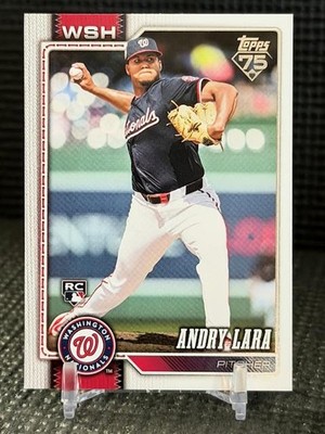 2026 Topps - #36 RC Andry Lara Washington Nationals