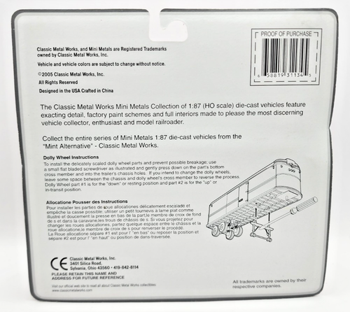 CMW. Mini Metals HO 1:87 Spector White Super Power Tractor & Aerovan Trailer - Picture 3 of 3