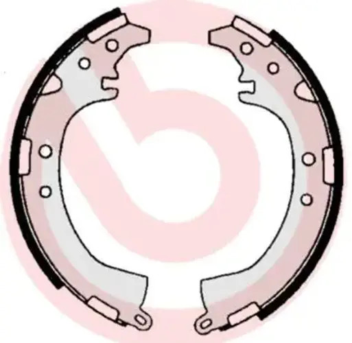 Brake shoes S 83 528 BREMBO for TOYOTA CAMRY CAMRY Estate CAMRY Saloon