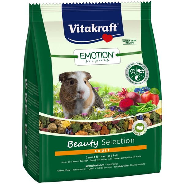 Vitakraft Emotion Beauty Adult Meerschweinchenfutter 1,5 Kg Futter Spezialfutter-image