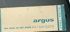 Vintage Argus 30-Slot 35mm Slide Tray USA Made with Original Box | Holder