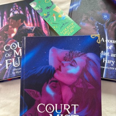 ACOTAR Rhysand POV Hardcover Book A Court of Mist and Fury Fantasy
