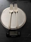 Qty 4 Towle Chippendale Sterling Silver Fork - 146 Grams - 4.34 ozt