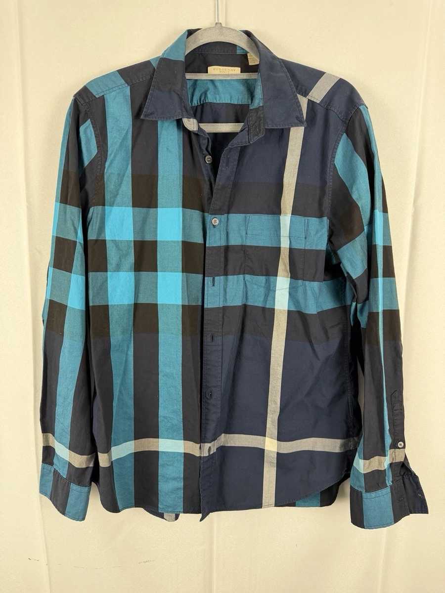 Preços baixos em Burberry Colorida, casual, com Botões Camisas