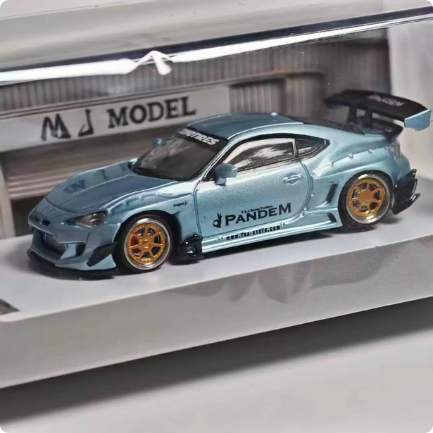 MJ 1:64 Toyota gt86 v3 pandem rocket rabbit wide-body alloy car