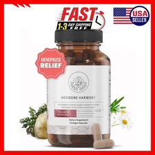 Happy Mammoth Hormone Harmony Natural Hormonal Support for Women 72 Capsules