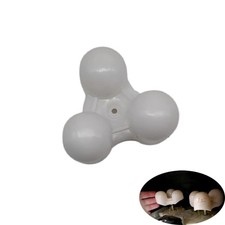 Massage Chair Rotating Ball Replacement Roller Parts 3 Head Unit for Back Nec...