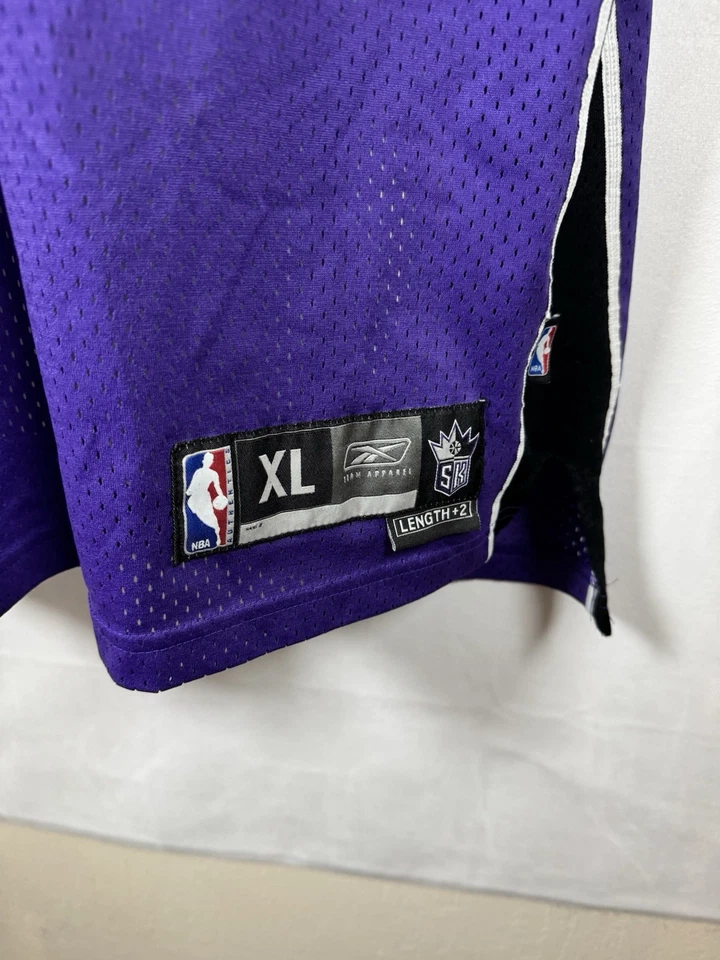 Camiseta deportiva Sacramento Kings Peja Stojakovic auténtica Reebok púrpura para hombre talla XL Foto 3 de 4