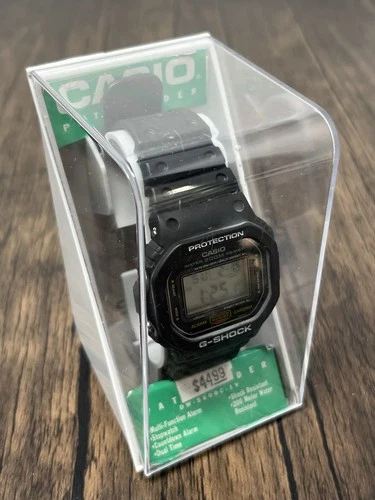 Vintage New Old Stock Casio G‑Shock DW‑5600C‑1V – Original Display Box