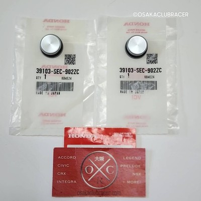 2x Genuine OEM 06-08 Acura TSX Volume Knob 39103-SEC-902ZC Radio