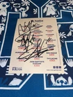 worlds apart card lyon i gotta feeling Autograph dedication nathan steve cal