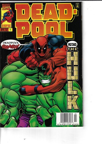 DeadPool 4 Hulk Fine 1997 Glossy