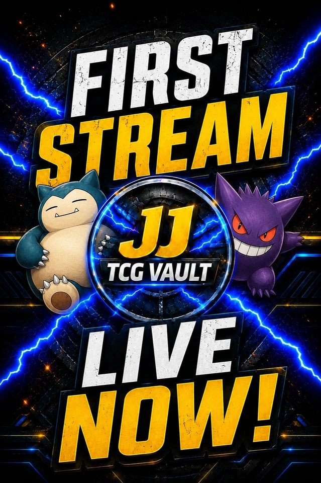 First stream!! 🔥Huge Pokemon Singles and Rip/Ship 🔥