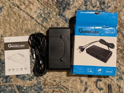 Gamecube Adapter for Nintendo Switch / Wii U / PC and Switch 2 Gamecube Controll