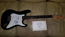 Al Jourgensen Ministry Signed Guitar - Fender Squire Bullet - Revco NiN Zombie