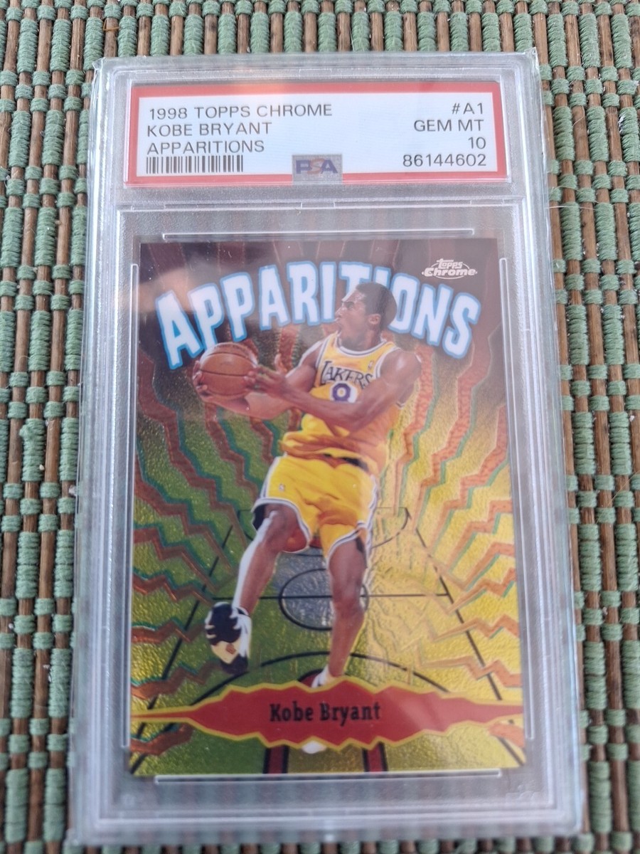 KOBE BRYANT 1998-99 TOPPS CHROME APPARITIONS #A1 LOS ANGELES 