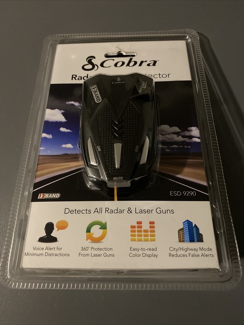 Cobra Esd 9290 Radar Detector For Sale Online Ebay