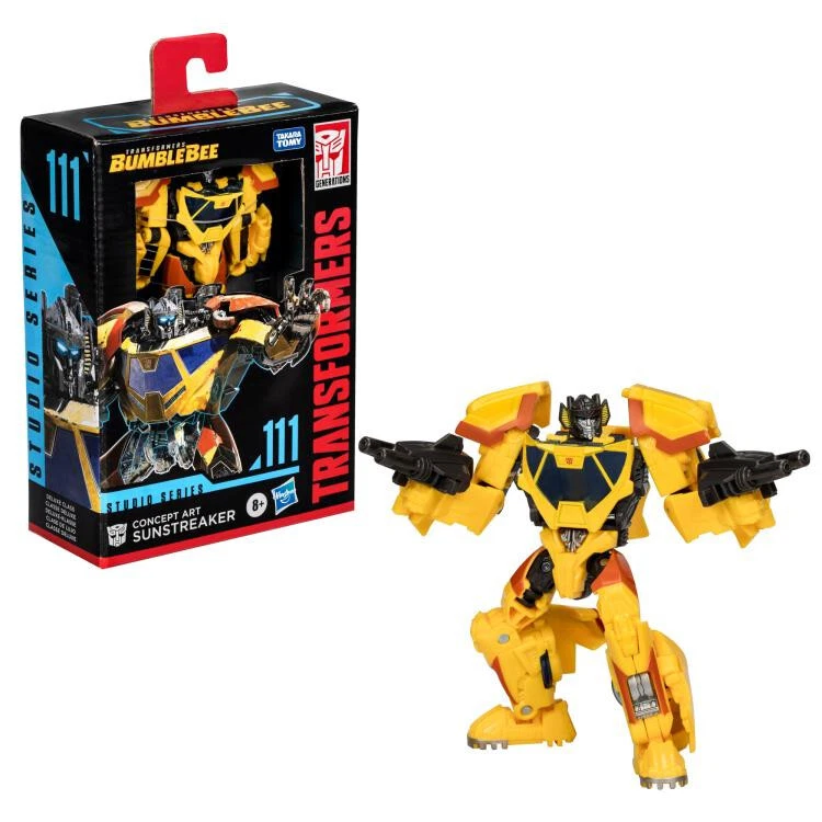 HASBRO TRANSFORMERS MOVIE STUDIO SERIES #111 CONCEPT ART SUNSTREAKER SEALED - Image 3 of 4
