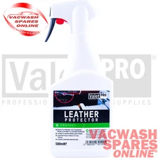 VALETPRO LEATHER PROTECTOR 500ML / REPELS WATER AND DIRT / PROTECTIVE FILM SEAL