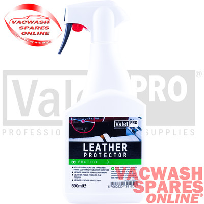 VALETPRO LEATHER PROTECTOR 500ML / WEHRT WASSER UND SCHMUTZ AB / SCHUTZFOLIENVERSIEGELUNG