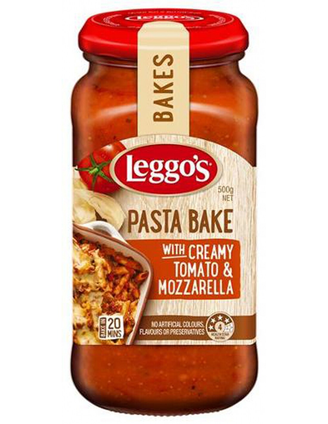 Leggos Creamy Tomato & Mozzarella Pasta Bake 500gm eBay