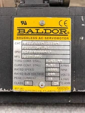 Baldor Brushless AC 5000rpm/200v Servomotor W077/1154 23384 0121 209 02