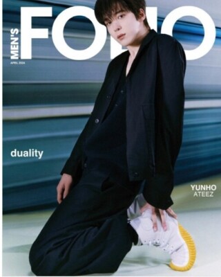 MEN'S FOLIO Malaysia Singapore Magazine 2024 April ATEEZ COVER | eBay