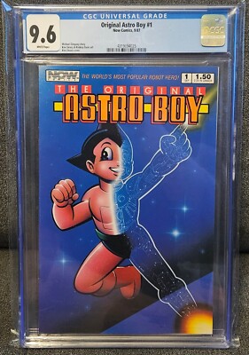 Original Astro Boy #1 1st Comic App Since Gold Key Now Comics 1987 CGC ...