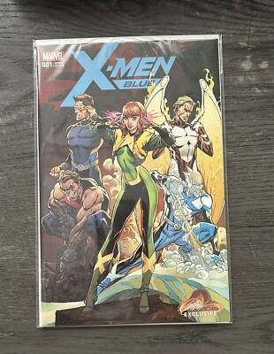 X-MEN BLUE #1 J SCOTT CAMPBELL EXCLUSIVE VARIANT | eBay