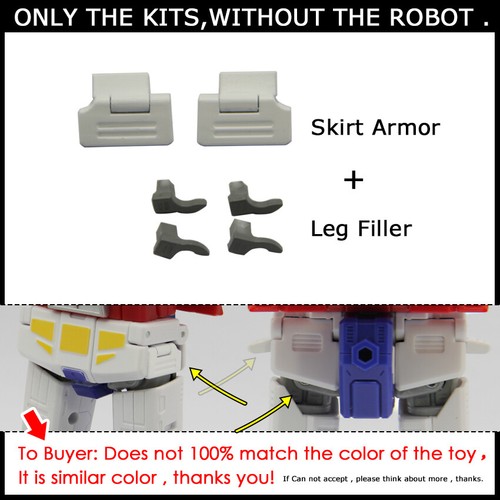 Kit aggiornamento armatura gonna fai da te 3D per accessori Prime SS-86 OP - set riempimento gambe - Foto 6 di 8
