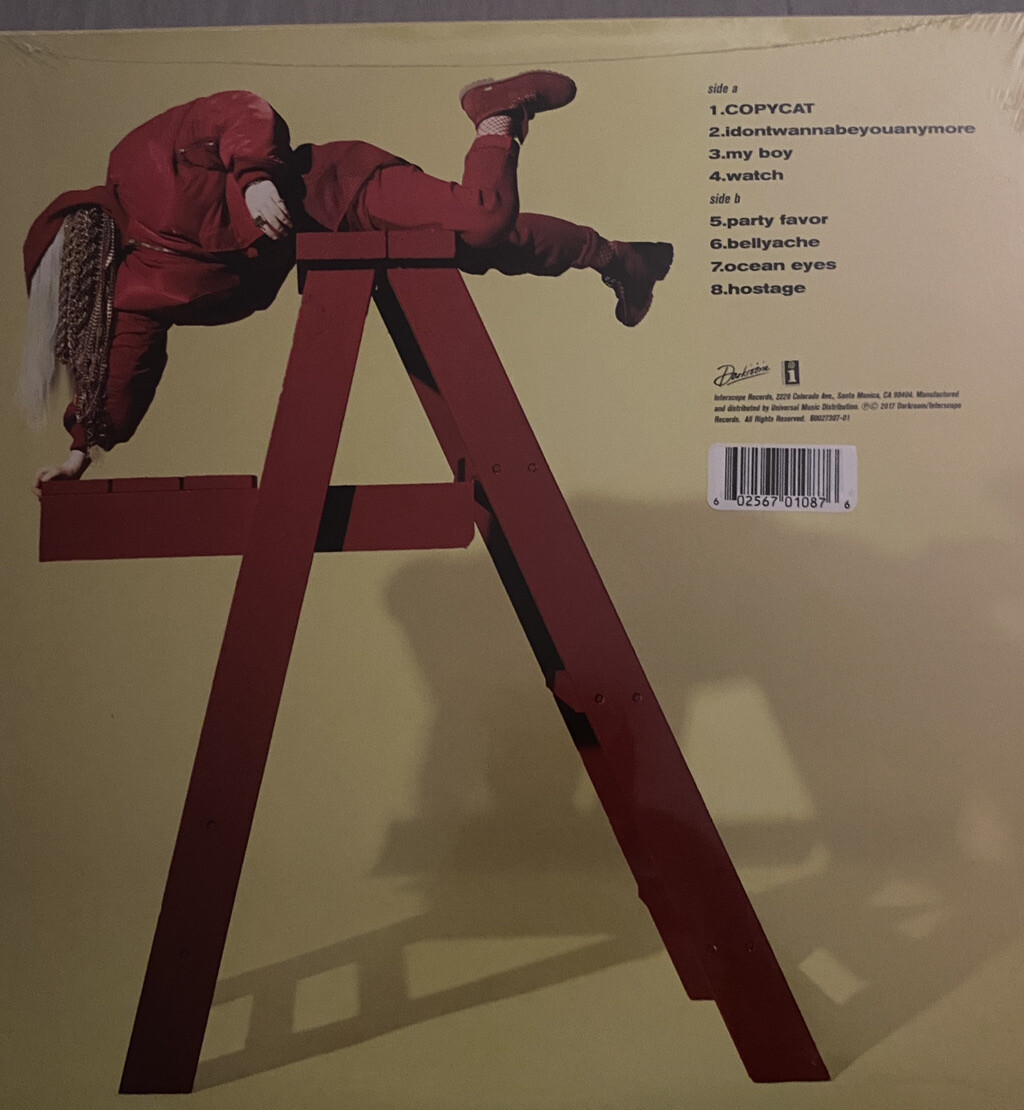 Buy Interscope Records BILLIE EILISH Don't Smile At Me Yellow