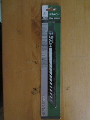 Hitachi Carbide Reciprocating Saw Blade-8 Inch