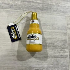 Modelo Especial Cerveza Beer Christmas Tree Ornament New with Tags 2023