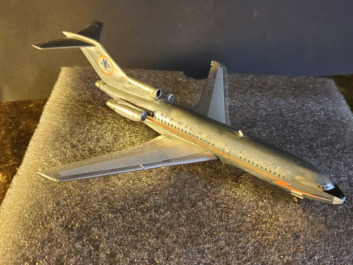Boeing 727-100 アメリカン航空 1/200スケール Herpa American Airlines AA Boeing 727-100 Plane N1969 1:200