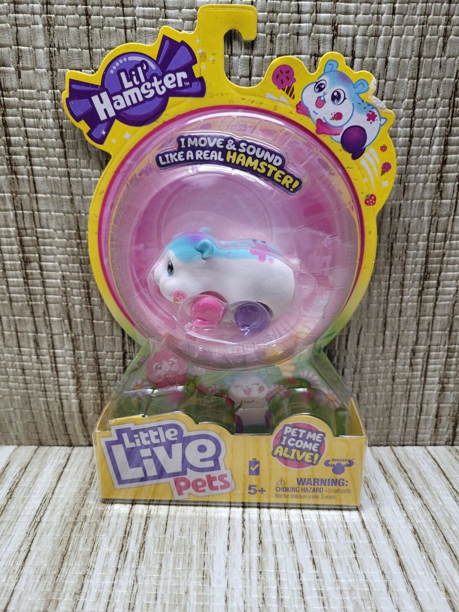 Little Live Pets Lil' HAMSTER SPRINKZ WHITE Toy | eBay