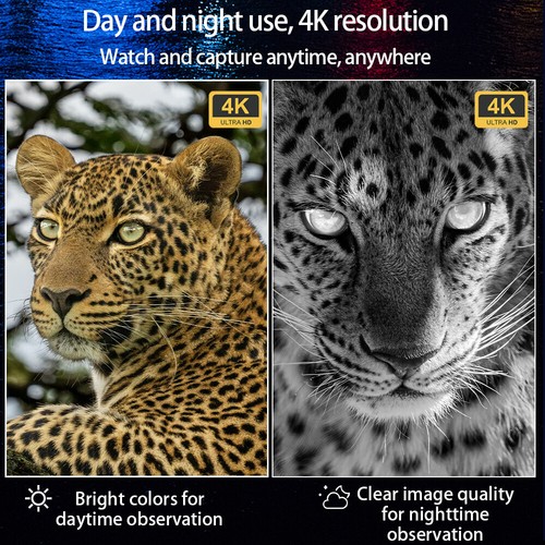 CZ080 Night Vision Binoculars Goggles HD IR 4K 8X Digital Zoom Hunting Wildlife - Picture 14 of 23