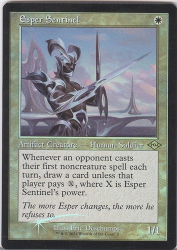 ESPER CENTINEL 2024 MAGIA LA REUNIÓN HORIZONTES MODERNOS LÁMINA RETRO!