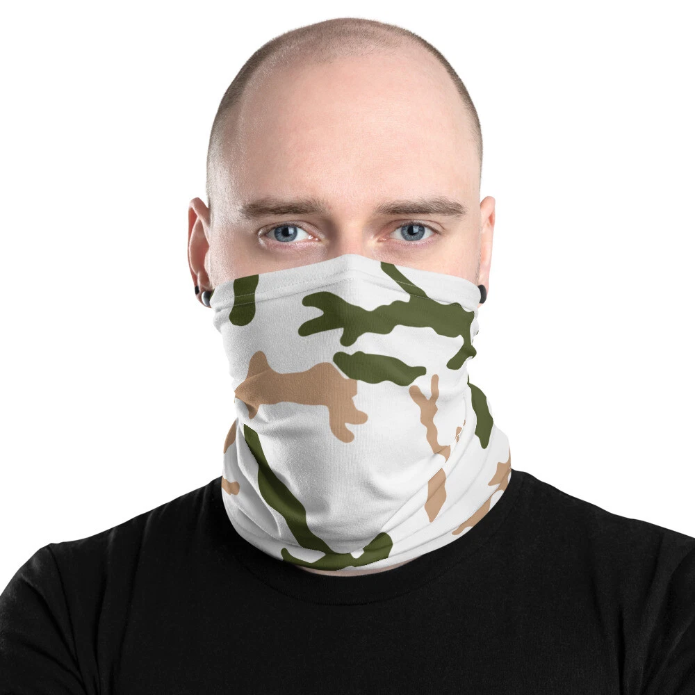 French Chasseurs Alpins Snow Tundra Winter Camouflage Neck Gaiter
Opens in a new window or tab