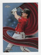 2024 Topps Chrome CORBIN CARROLL Strokes Insert #S-9 Diamondbacks