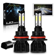 9004 4 Sides LED Headlight Bulbs for Dodge RAM 1500 2500 3500 1994-2001 High Low