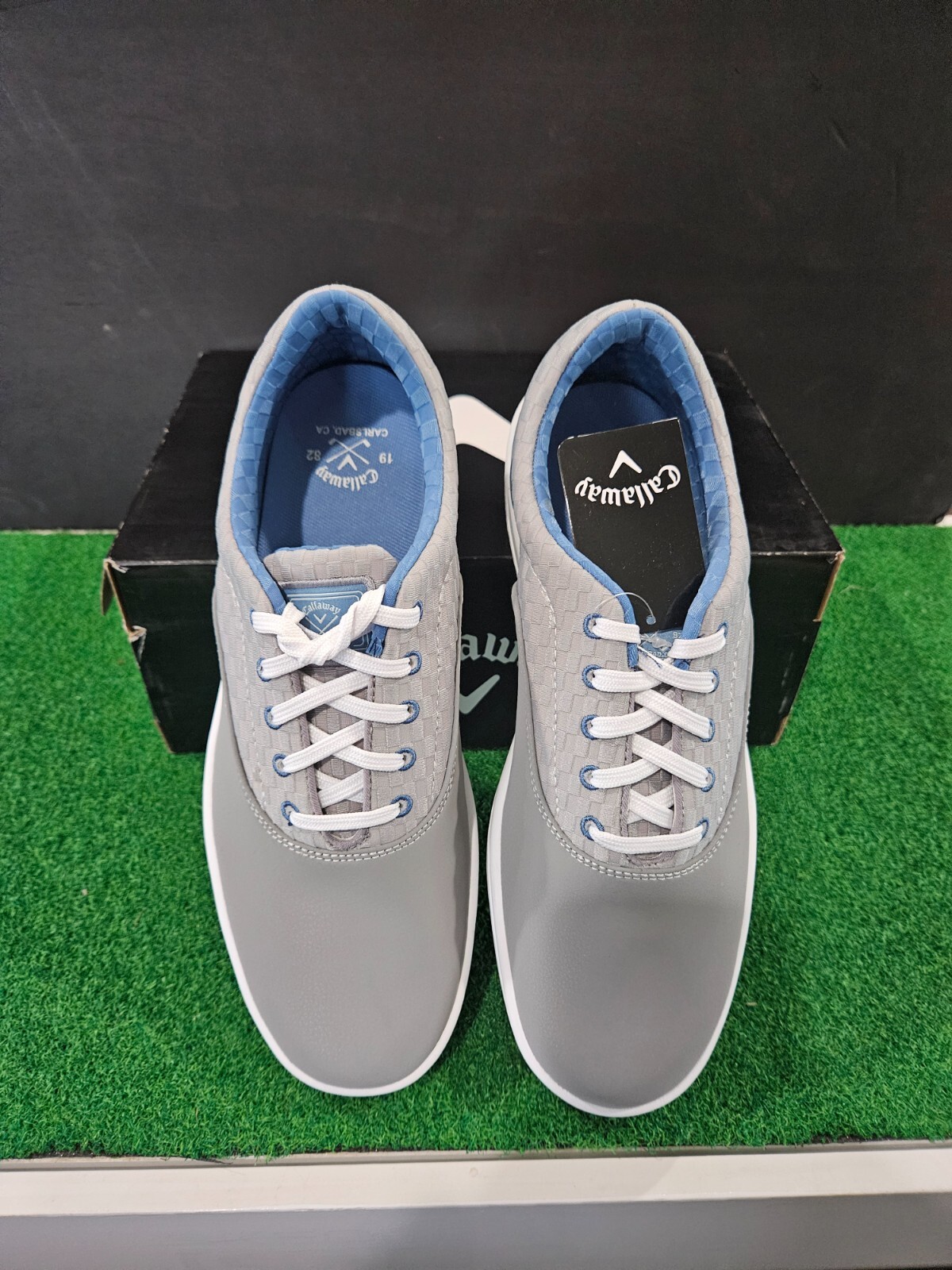 Callaway Del Mar Sunset Spikeless Golf Shoes GRAY Waterproof Size