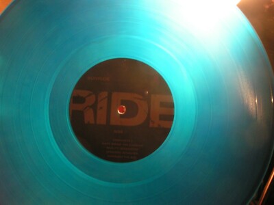 SUNRIDE  -  THROUGH THE RED ( BLAU-VINYL ) !! ( LP ) !! 1.D-Press !! VINYL N M