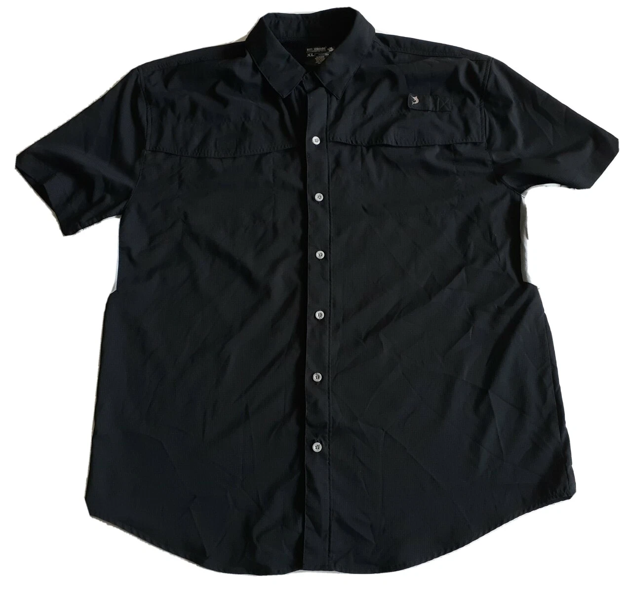 Reel Legends Performance Clothing, Mariner, Xl Fishing Shirt, Short Sleeve, b6