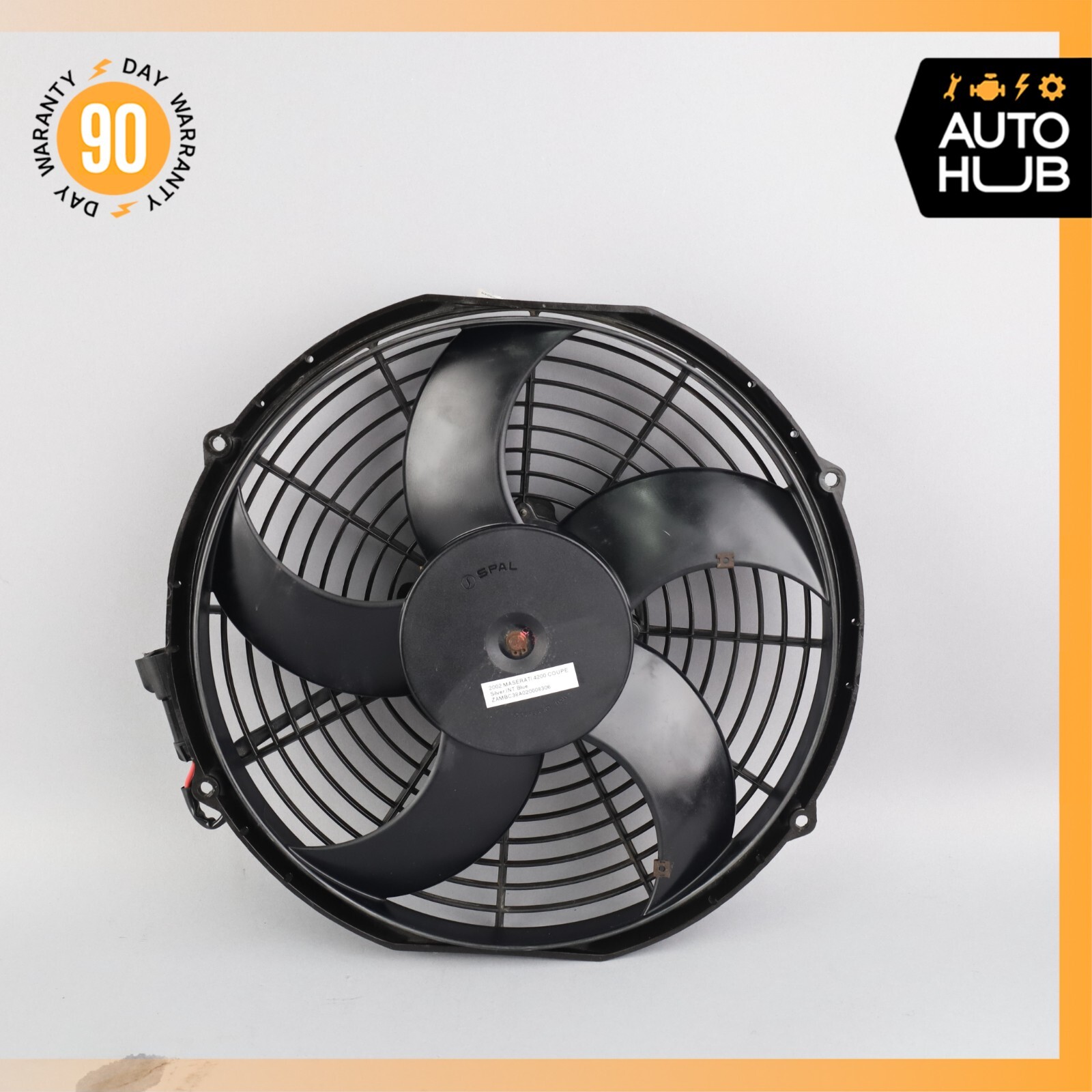 02-07 Maserati M138 4200 Coupe Spyder Radiator Cooling Fan Motor 221254 OEM 20k