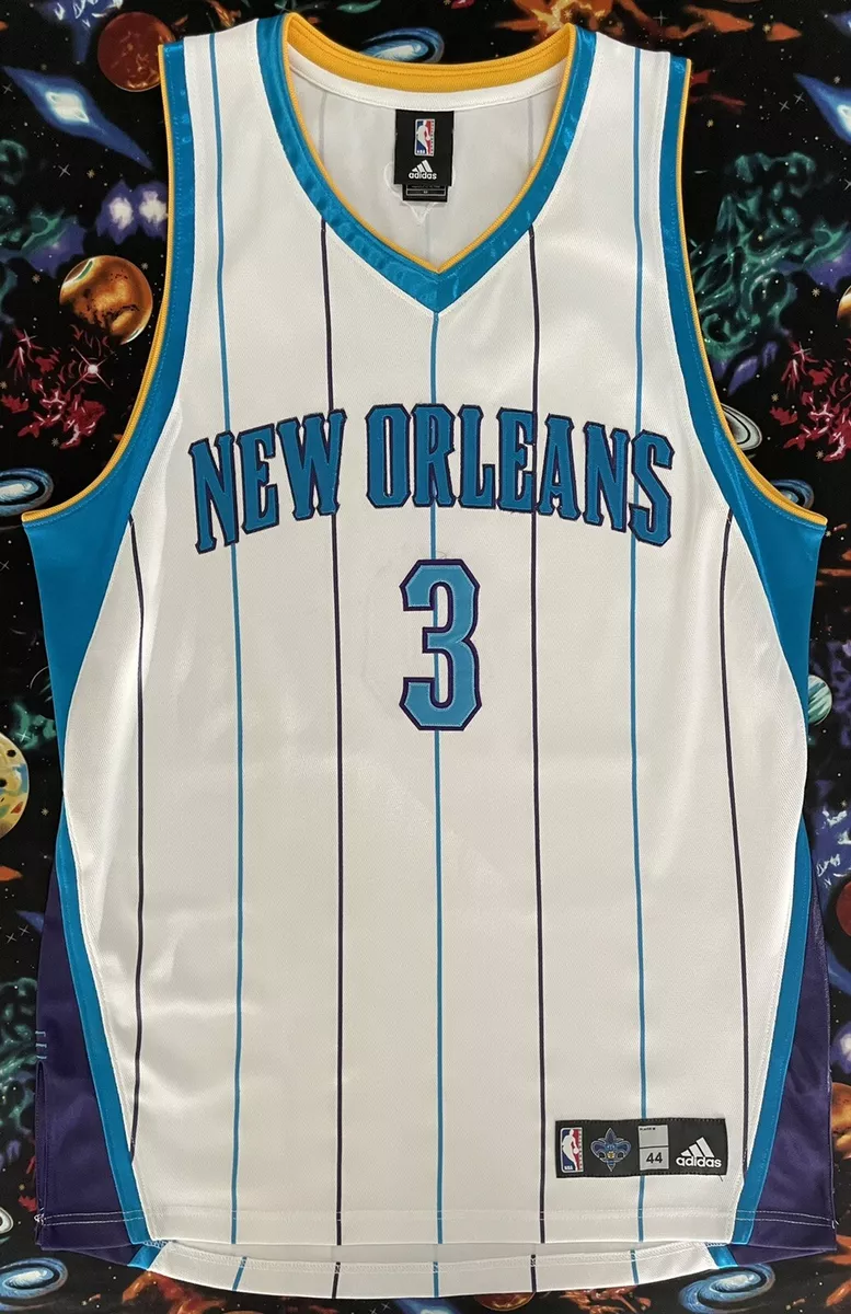 Authentic Rare Vintage Adidas NBA New Orleans Hornets Chris Paul Jersey