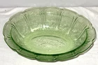 Jeannette CHERRY BLOSSOM GREEN 9" OVAL VEGETABLE BOWL