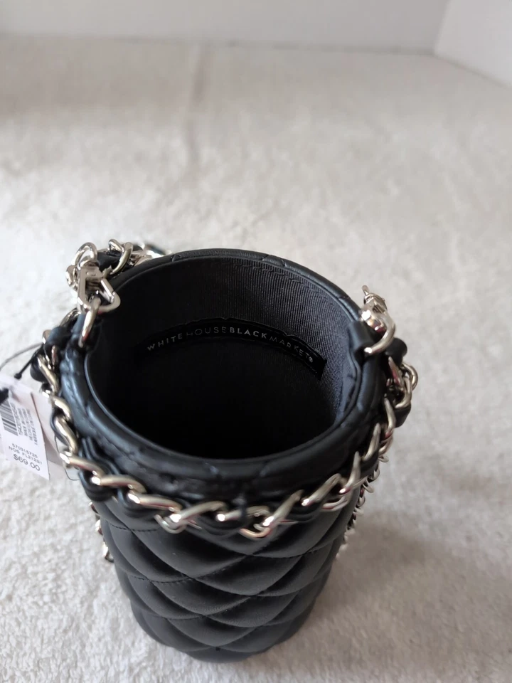 Patrón acolchado Whitehouse Black Market, soporte para bebidas con correa de acero inoxidable Foto 3 de 4