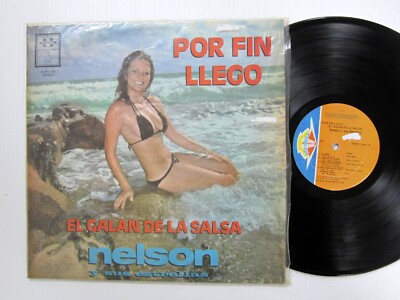 Nelson Y Sus Estrellas Por Fin Llegó El Galán De La Salsa LP Vinyl 33 RPM VG+